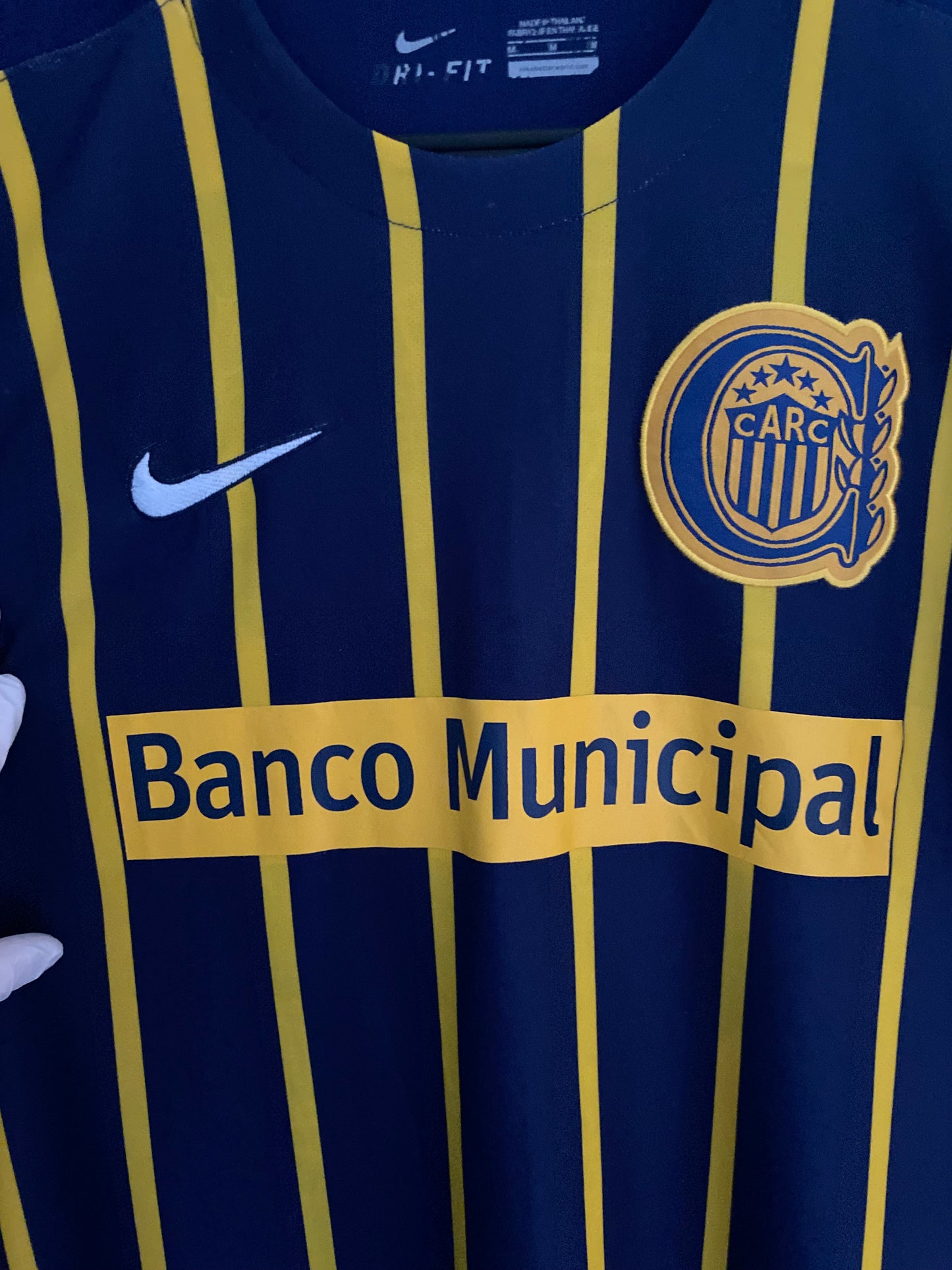 Rosario Central 2016/17 Home Shirt (M) - FRANCO CERVI 10